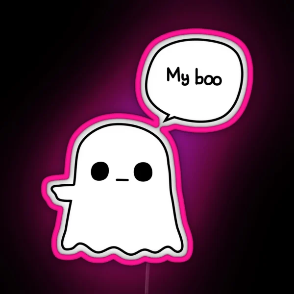 My Boo Left RGB Neon Sign