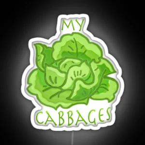 My Cabbages RGB Neon Sign