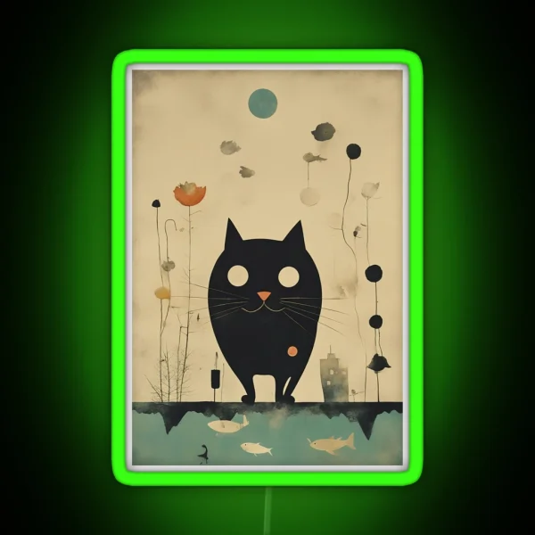 My Cats 7 RGB Neon Sign