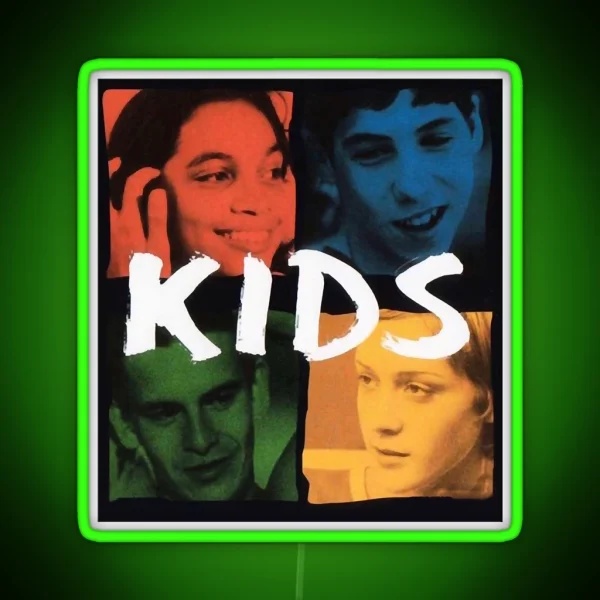 My Favorite People Beautiful Model 1995 Film Kids Music RGB Neon Sign