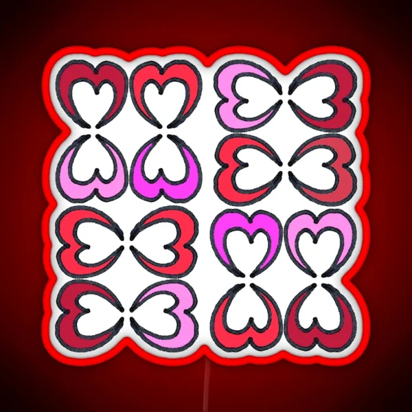 My Heart Is Hooked RGB Neon Sign