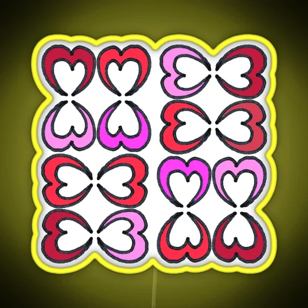 My Heart Is Hooked RGB Neon Sign