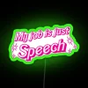 Unique Neon Sign with Color-Changing RGB LED Home Decor Lighting