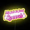 RGB Color Changing Artistic Neon Sign for Home Decor Space