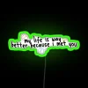 Customizable Personalized RGB Neon Sign for Home Decor and Love