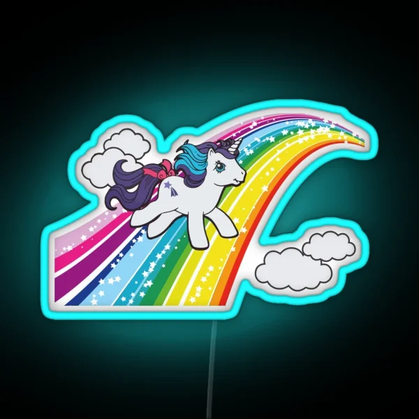 My Little Pony 80s RGB Neon Sign
