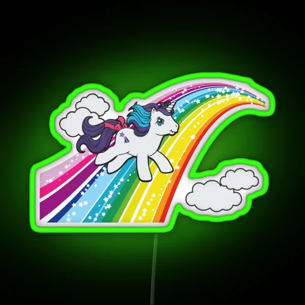 My Little Pony 80s RGB Neon Sign