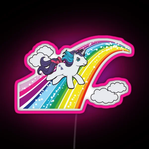 My Little Pony 80s RGB Neon Sign