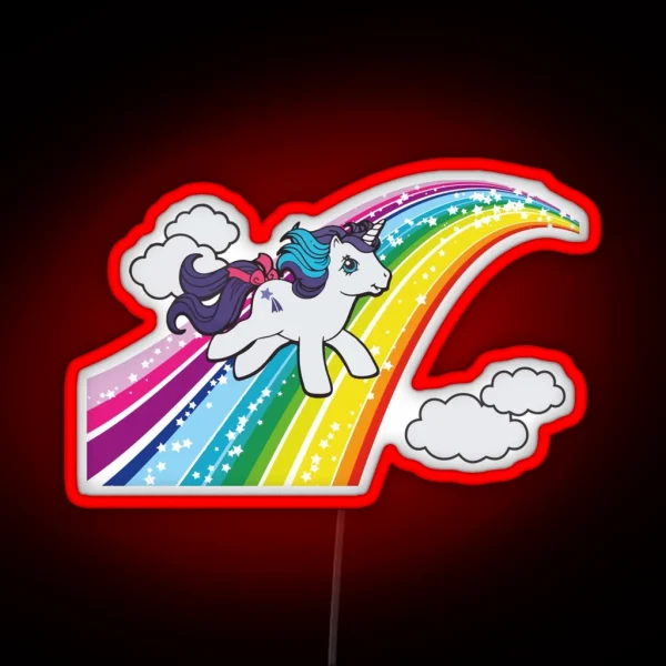 My Little Pony 80s RGB Neon Sign