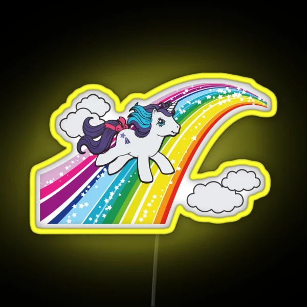My Little Pony 80s RGB Neon Sign