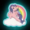 My Little Pony nostalgic colorful 80s inspired RGB neon light