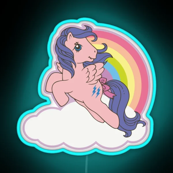 My Little Pony 80s RGB Neon Sign