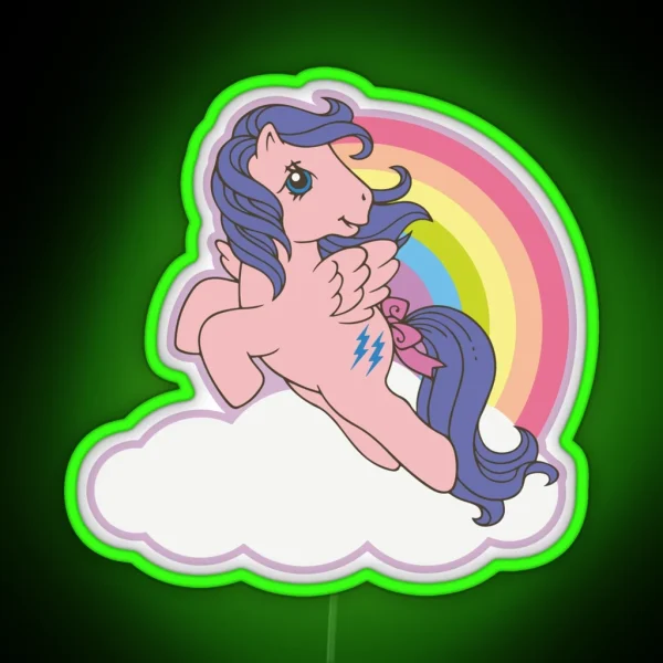 My Little Pony 80s RGB Neon Sign