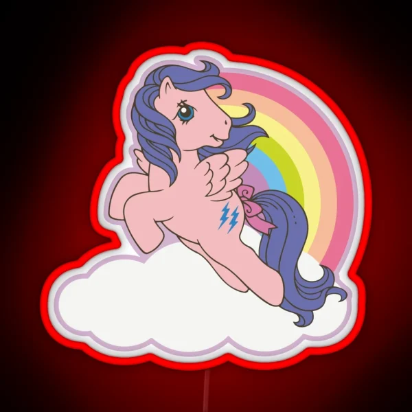 My Little Pony 80s RGB Neon Sign