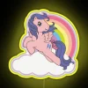 Retro Neon My Little Pony 80s Vintage Color Changing Sign