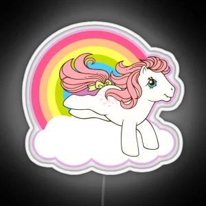 My Little Pony Classic Old Logo RGB Neon Sign