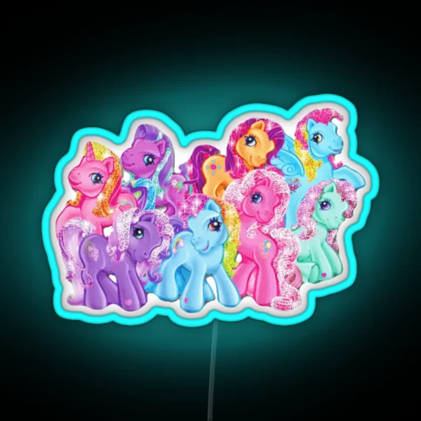 My Little Pony RGB Neon Sign