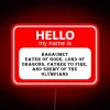 My Name is Baalzamon, Lord of the Dark Dimension Sign