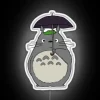 RGB Neon Sign Featuring Beloved Totoro Character from Studio Ghibli