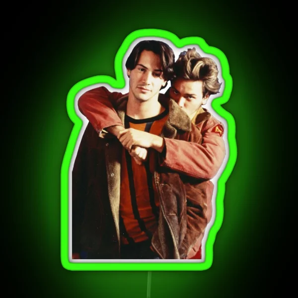 My Own Private River Reeves RGB Neon Sign