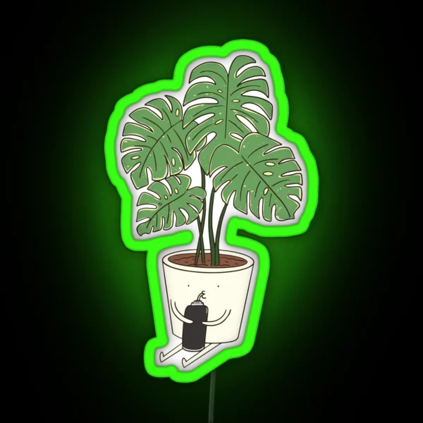 My Plants Drink More Water Than I Do RGB Neon Sign