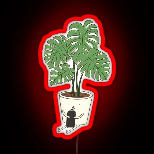 My Plants Drink More Water Than I Do RGB Neon Sign