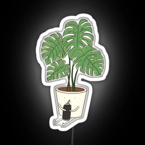 My Plants Drink More Water Than I Do RGB Neon Sign