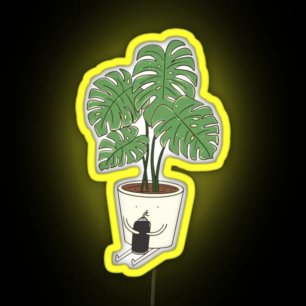 My Plants Drink More Water Than I Do RGB Neon Sign