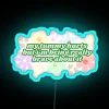 Colorful 'Tummy Hurts' Neon Sign Brings Humorous Courage to Any Room