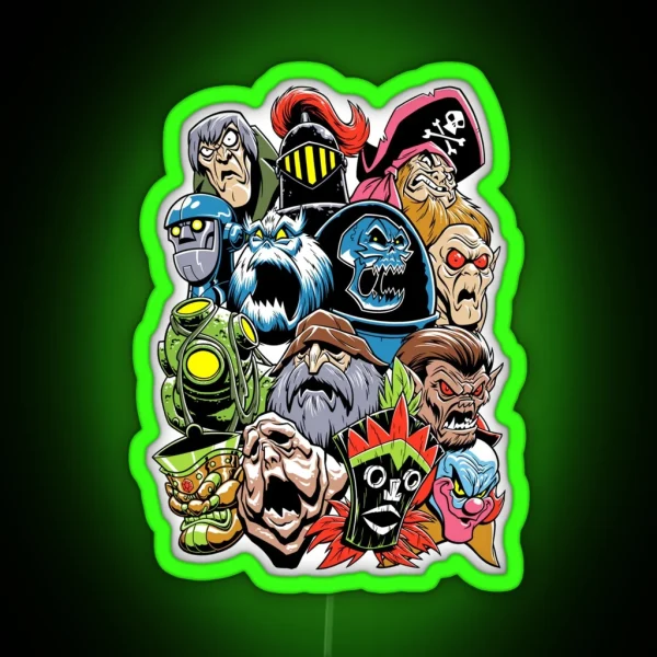 MYSTERY MANIACS RGB Neon Sign