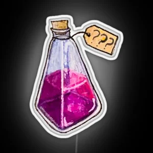 Mystery Potion Bottle RGB Neon Sign