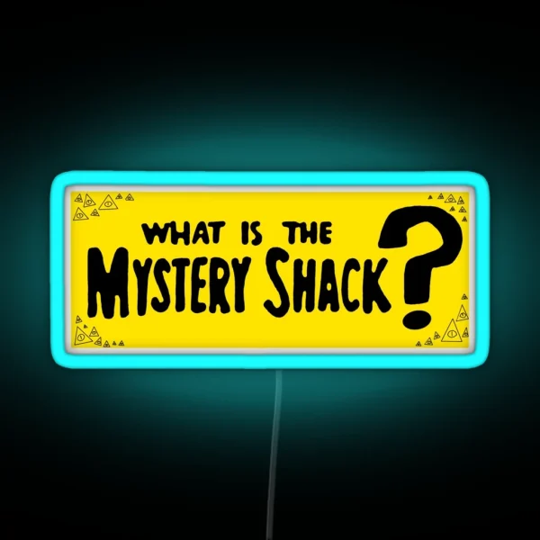 Mystery Shack Bumper Led With Little Bills RGB Neon Sign