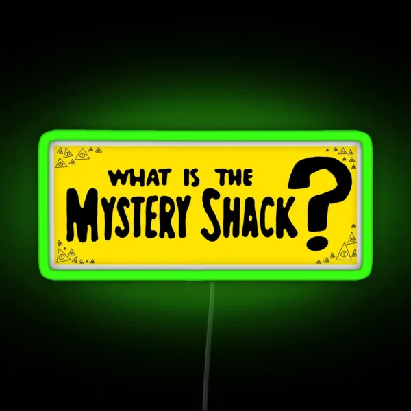 Mystery Shack Bumper Led With Little Bills RGB Neon Sign