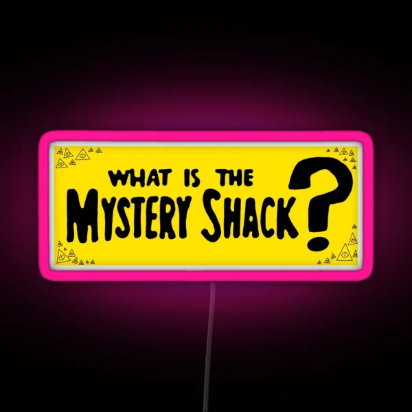 Mystery Shack Bumper Led With Little Bills RGB Neon Sign