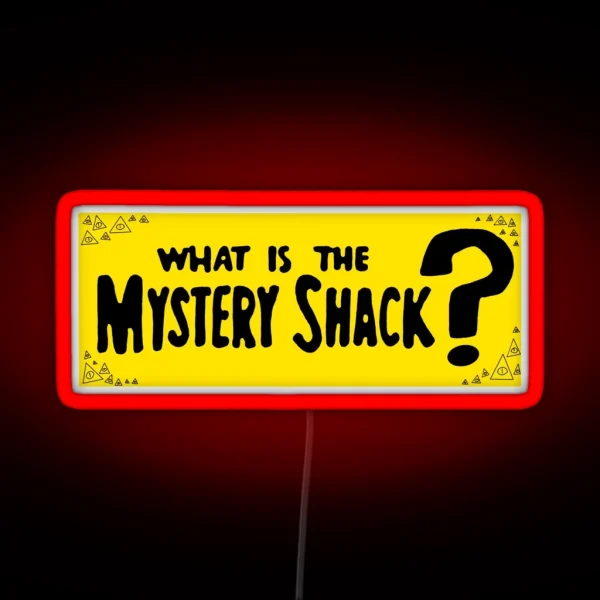 Mystery Shack Bumper Led With Little Bills RGB Neon Sign