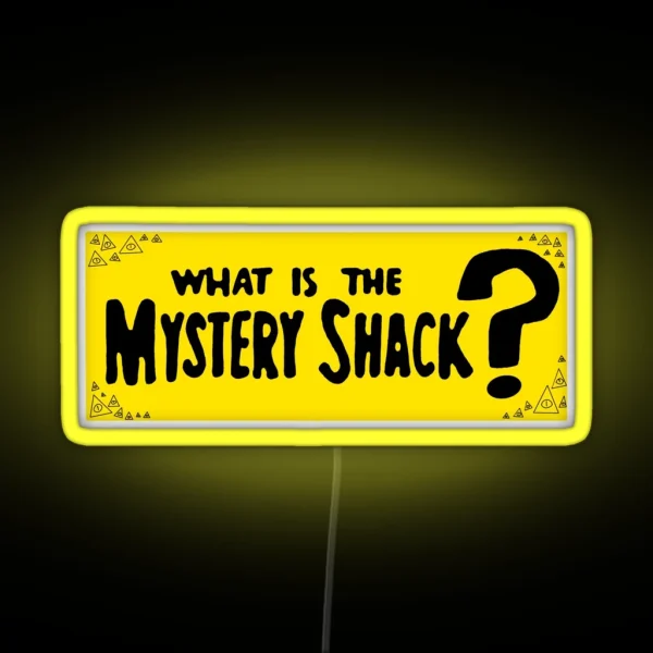 Mystery Shack Bumper Led With Little Bills RGB Neon Sign