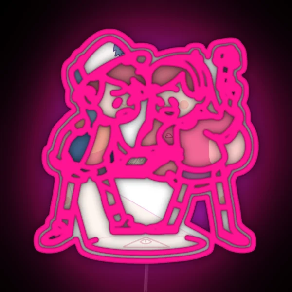 Mystery Twins RGB Neon Sign