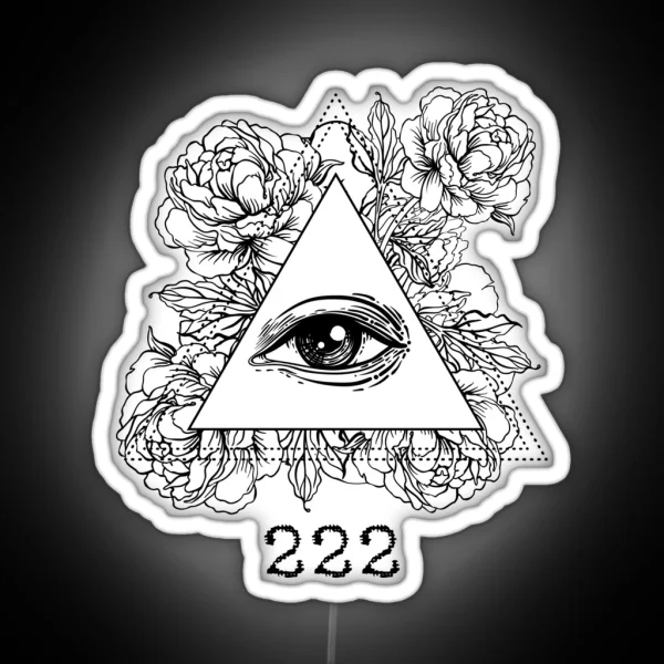 Mystic Number 222 RGB Neon Sign