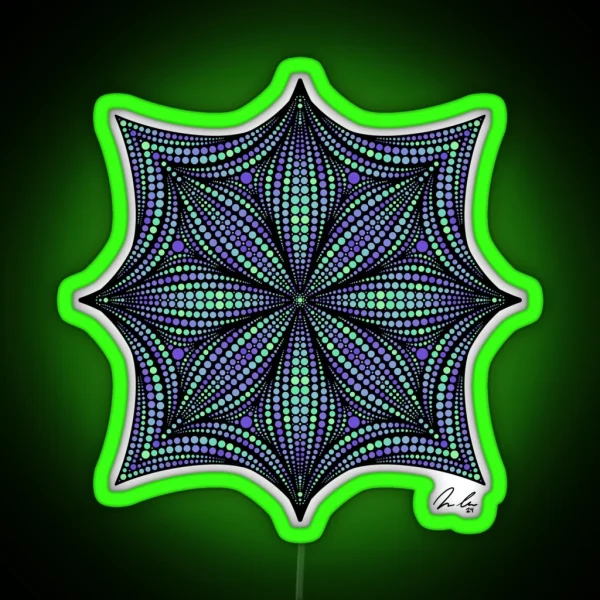 Mystique Bloom RGB Neon Sign