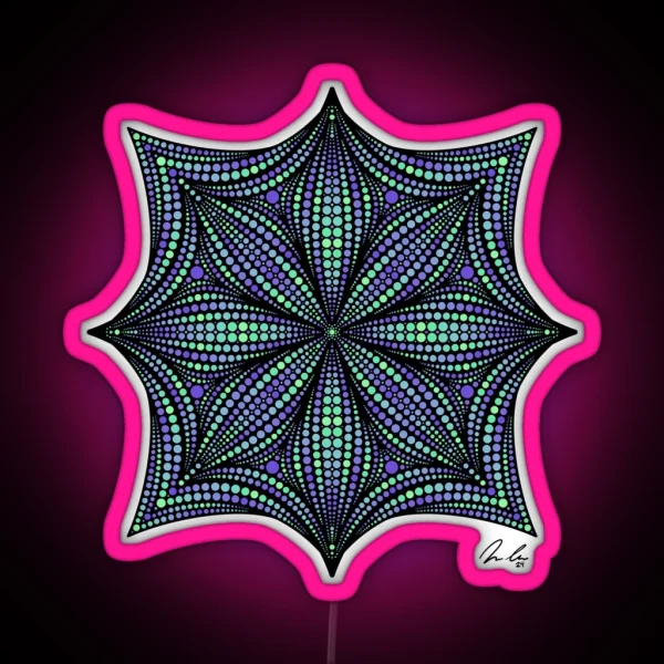 Mystique Bloom RGB Neon Sign