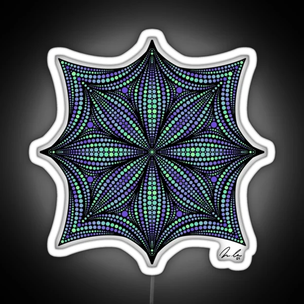 Mystique Bloom RGB Neon Sign