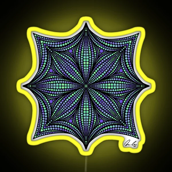 Mystique Bloom RGB Neon Sign