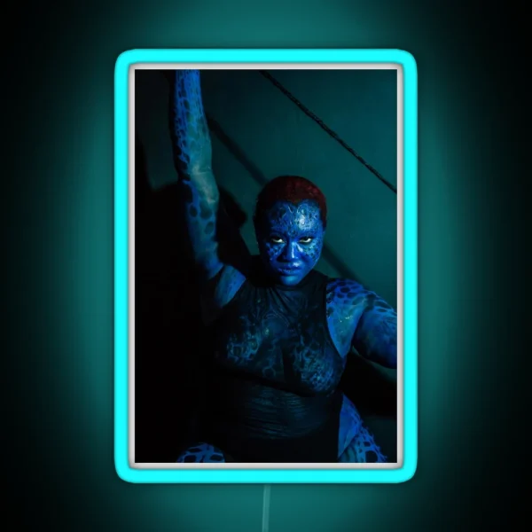 Mystique With Curves RGB Neon Sign