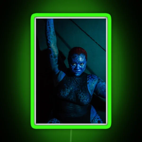 Mystique With Curves RGB Neon Sign