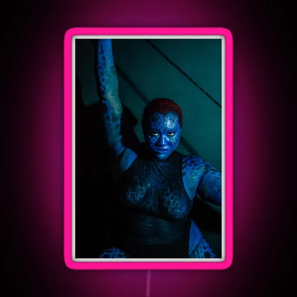 Mystique With Curves RGB Neon Sign
