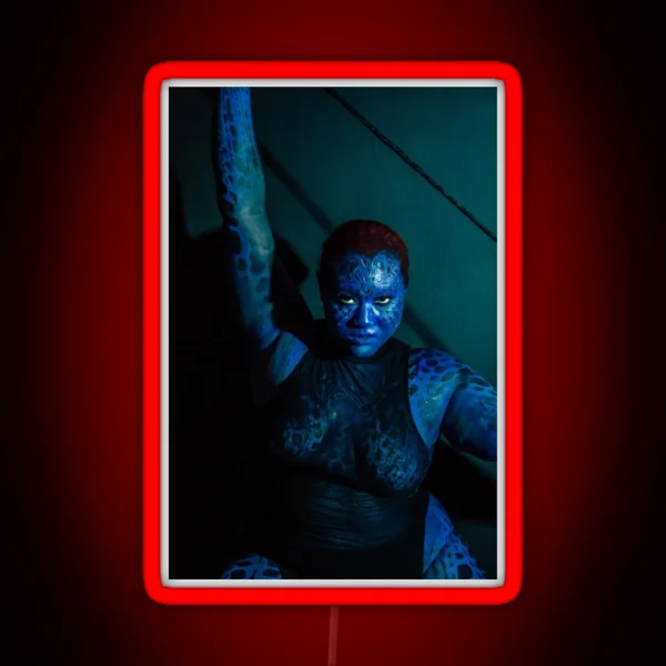 Mystique With Curves RGB Neon Sign