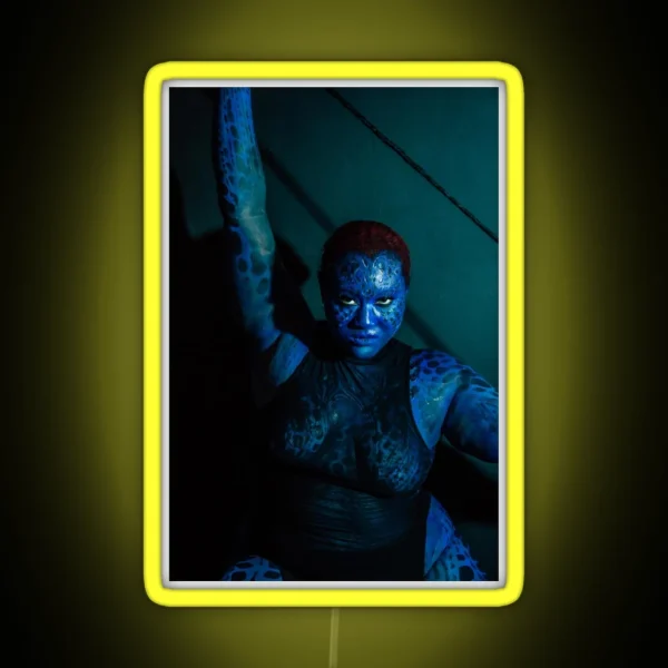 Mystique With Curves RGB Neon Sign
