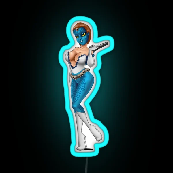 Mystique Woman RGB Neon Sign