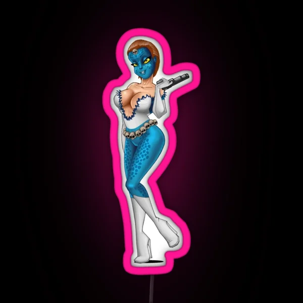 Mystique Woman RGB Neon Sign