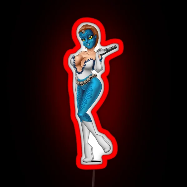 Mystique Woman RGB Neon Sign